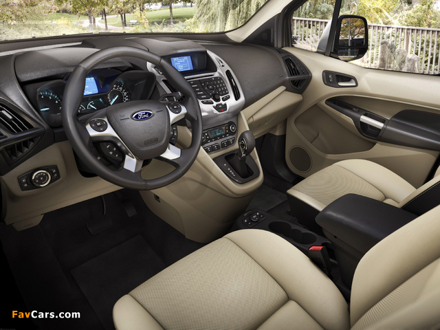 Photos of Ford Transit Connect Wagon LWB US-spec 2013 (640 x 480)