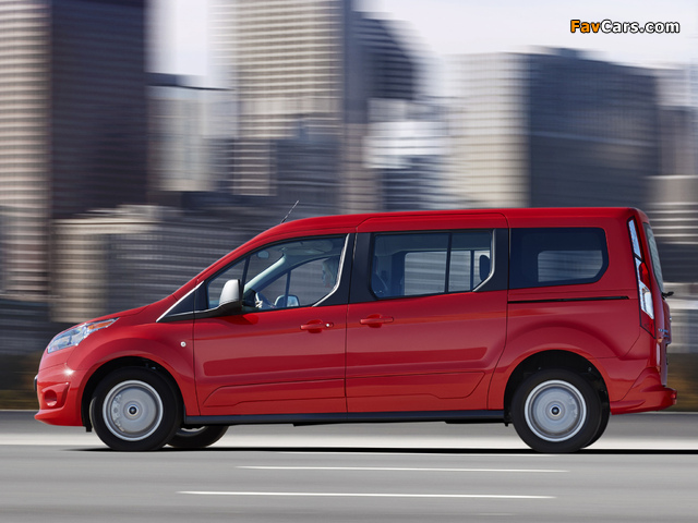 Photos of Ford Transit Connect Wagon LWB US-spec 2013 (640 x 480)