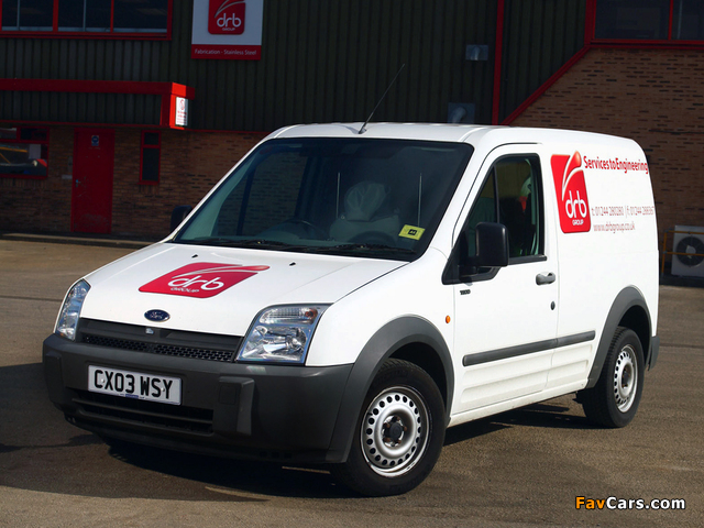 Pictures of Ford Transit Connect UK-spec 2002–06 (640 x 480)