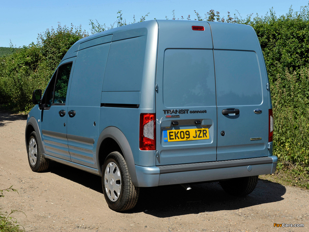 Pictures of Ford Transit Connect LWB UK-spec 2009 (1024 x 768)