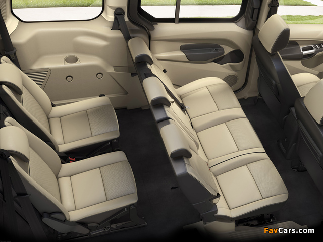 Pictures of Ford Transit Connect Wagon LWB US-spec 2013 (640 x 480)