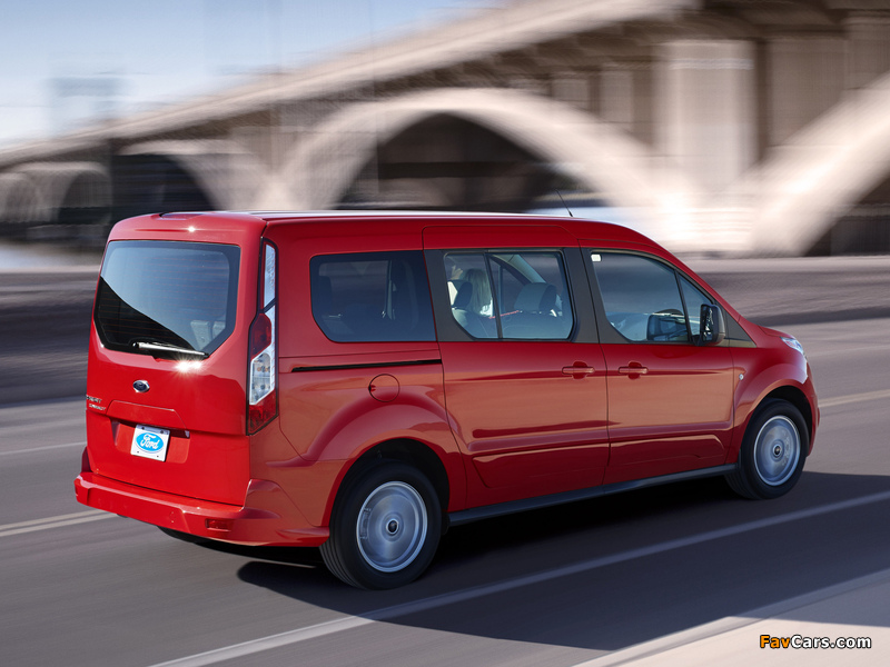 Pictures of Ford Transit Connect Wagon LWB US-spec 2013 (800 x 600)