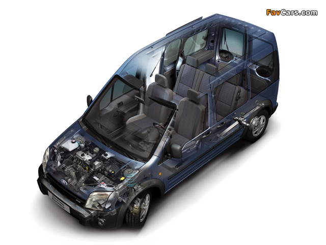 Ford Tourneo Connect 2002–09 wallpapers (640 x 480)