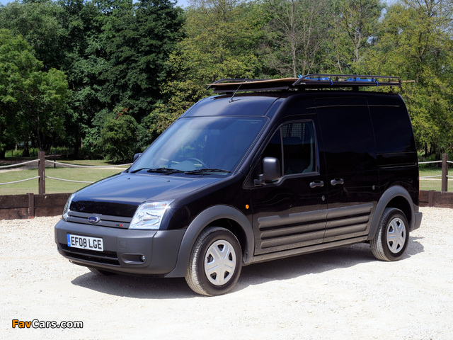 Ford Transit Connect LWB UK-spec 2006–09 wallpapers (640 x 480)