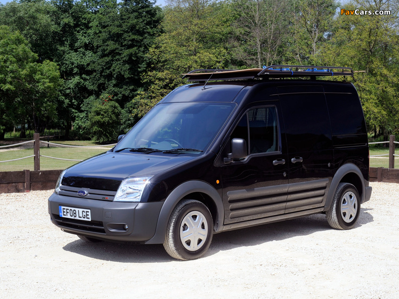 Ford Transit Connect LWB UK-spec 2006–09 wallpapers (800 x 600)
