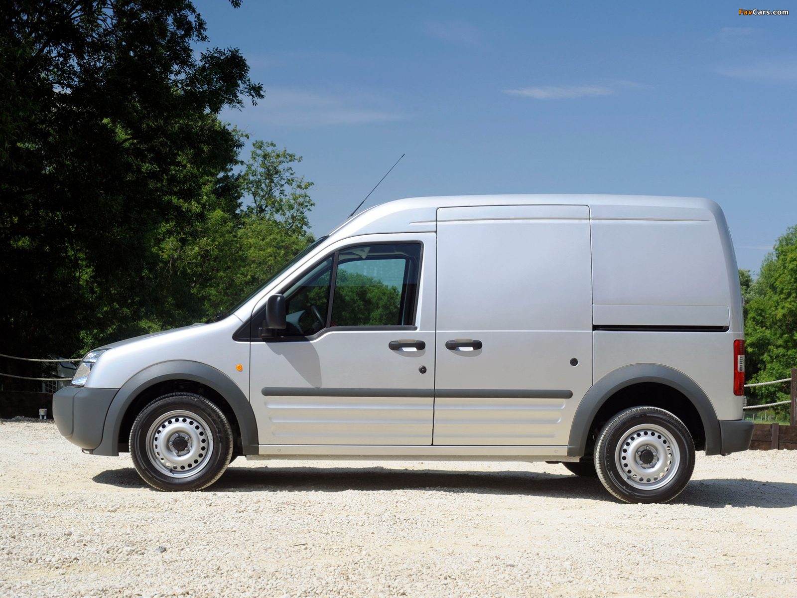 Ford Transit Connect LWB UK-spec 2006–09 wallpapers (1600 x 1200)