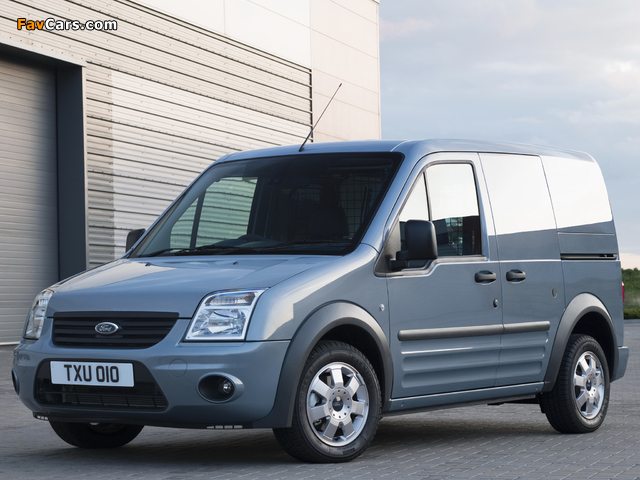 Ford Transit Connect UK-spec 2009 wallpapers (640 x 480)