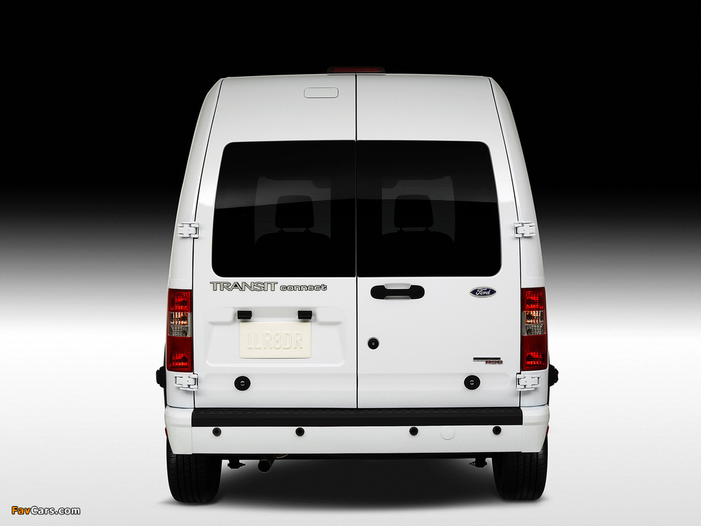 Ford Transit Connect LWB US-spec 2009–13 wallpapers (1024 x 768)