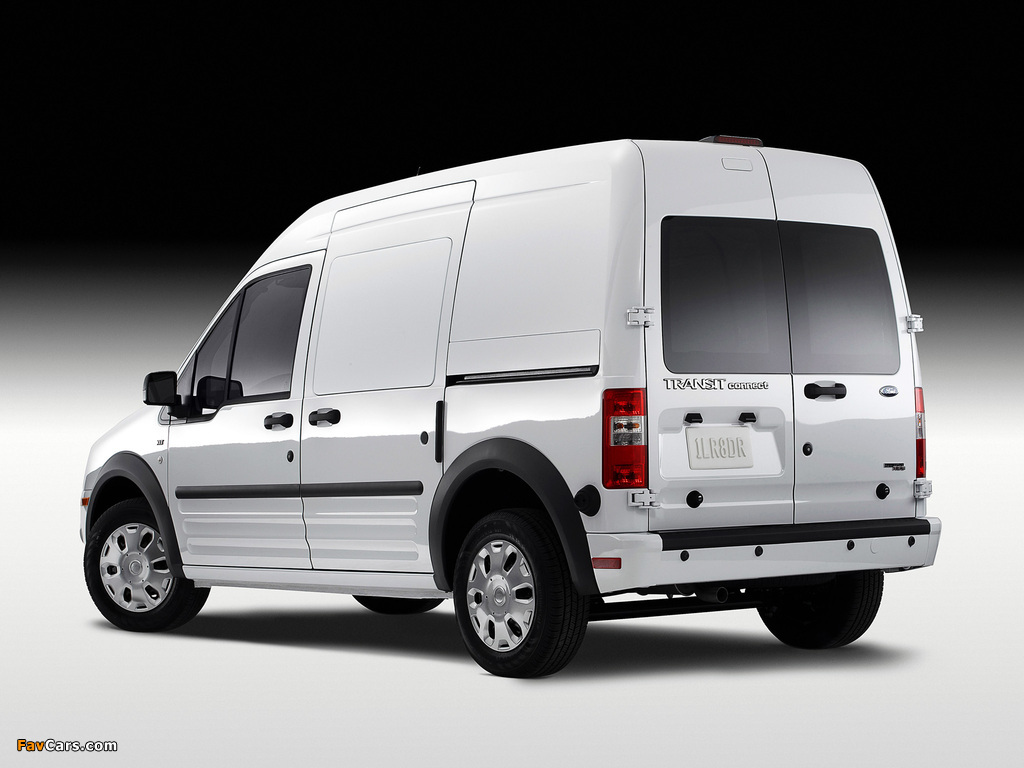 Ford Transit Connect LWB US-spec 2009–13 wallpapers (1024 x 768)
