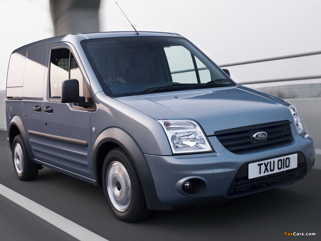Ford Transit Connect UK-spec 2009 wallpapers (1024 x 768)