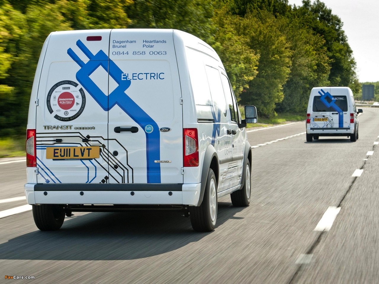 AZD Ford Transit Connect Electric 2011 wallpapers (1280 x 960)