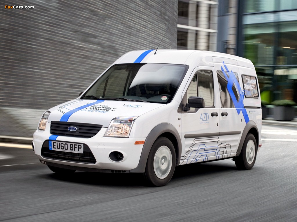 AZD Ford Transit Connect Electric 2011 wallpapers (1024 x 768)