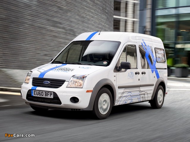 AZD Ford Transit Connect Electric 2011 wallpapers (640 x 480)