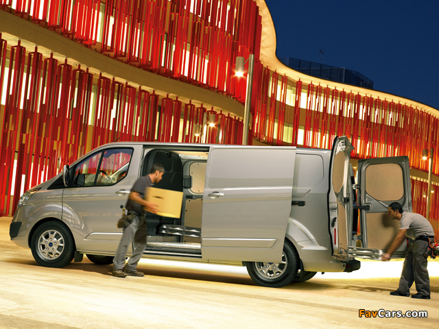 Ford Transit Custom LWB 2012 images (640 x 480)