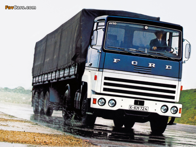 Ford Transcontinental 4x2 Tractor 1975–78 wallpapers (640 x 480)