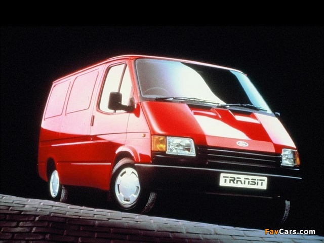 Ford Transit Van UK-spec 1986–94 images (640 x 480)