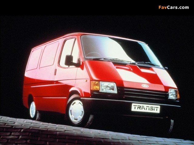 Ford Transit Van UK-spec 1986–94 photos (640 x 480)