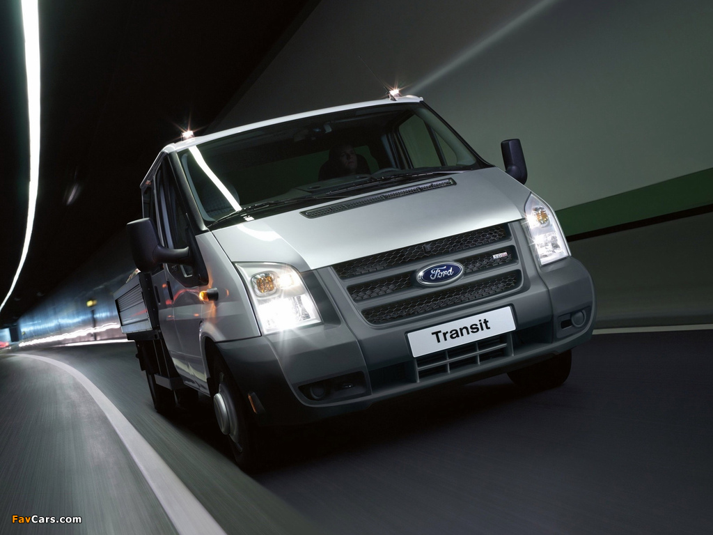 Ford Transit Double Cab Pickup 2006–11 photos (1024 x 768)