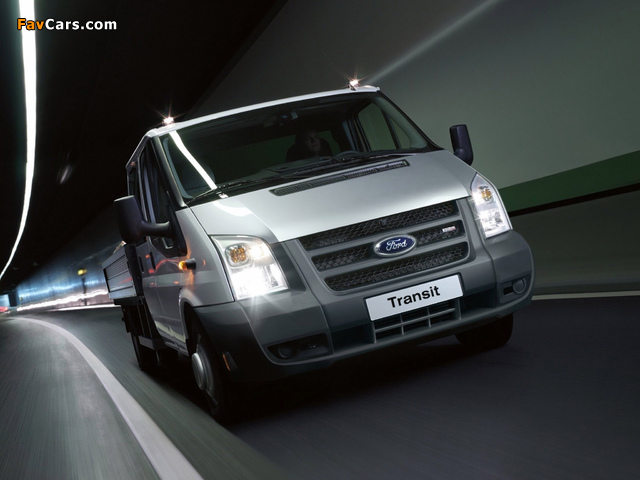 Ford Transit Double Cab Pickup 2006–11 photos (640 x 480)