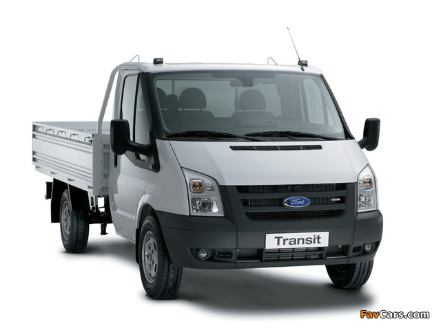 Ford Transit Pickup 2006–11 pictures (640 x 480)