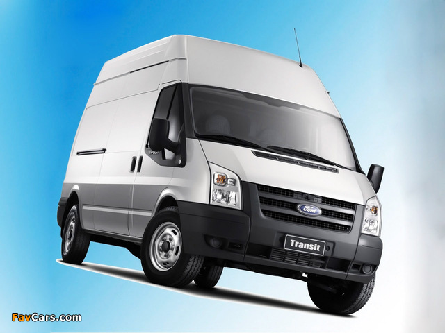 Ford Transit LWB Van 2006–11 wallpapers (640 x 480)