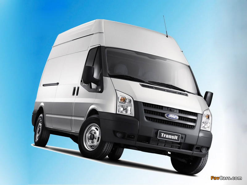 Ford Transit LWB Van 2006–11 wallpapers (800 x 600)