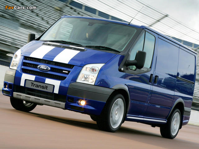Ford Transit SportVan UK-spec 2007–09 images (640 x 480)
