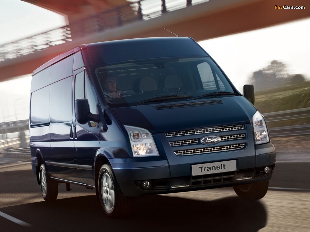 Ford Transit LWB Van UK-spec 2011 wallpapers (1024 x 768)