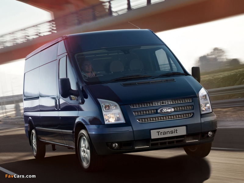 Ford Transit LWB Van UK-spec 2011 wallpapers (800 x 600)