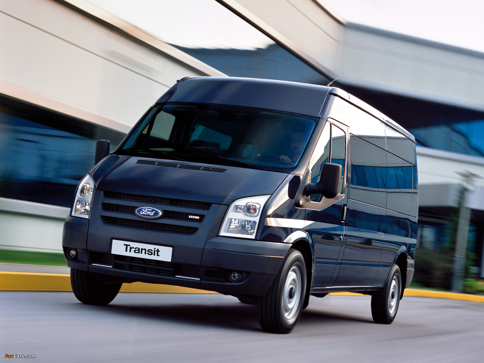 Images of Ford Transit LWB Van 2006–11 (1600 x 1200)