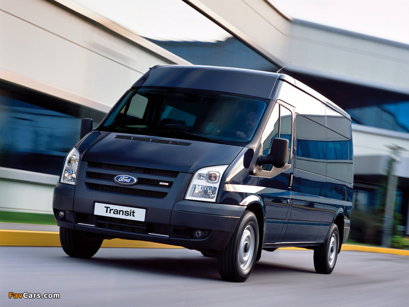 Images of Ford Transit LWB Van 2006–11 (800 x 600)