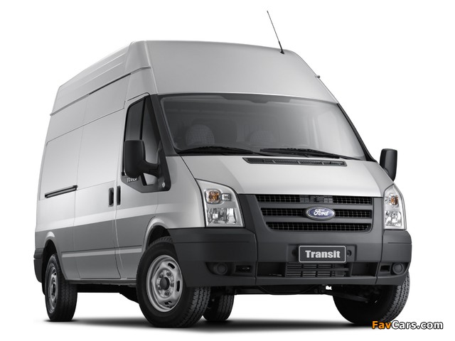 Images of Ford Transit LWB Van 2006–11 (640 x 480)