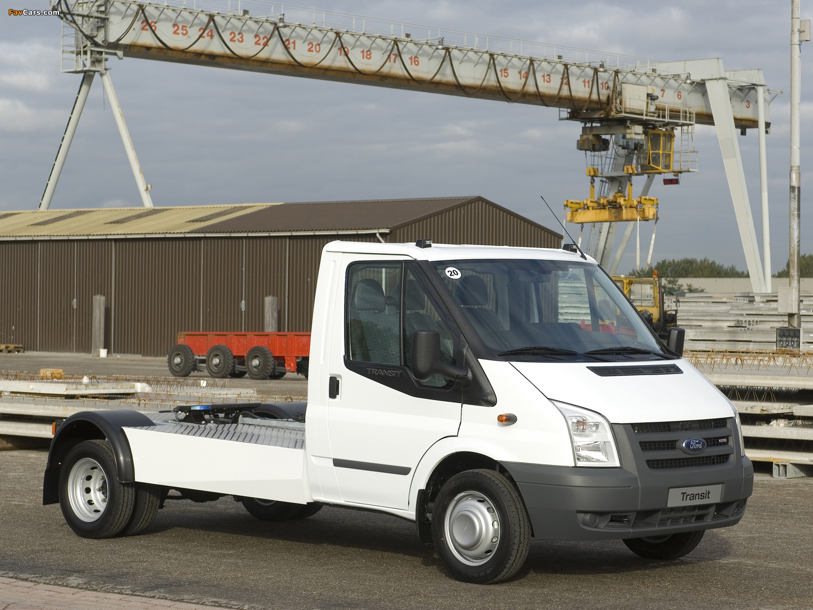 Images of Ford Transit Pickup 2006–11 (1600 x 1200)
