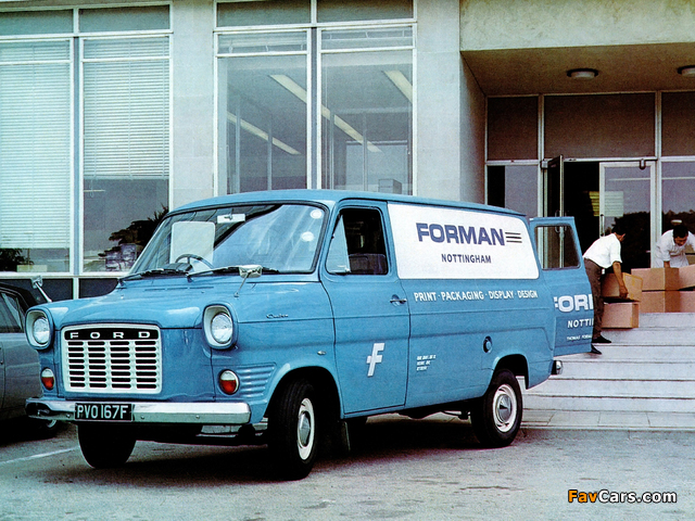 Photos of Ford Transit Van UK-spec 1965–71 (640 x 480)