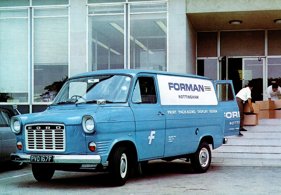 Photos of Ford Transit Van UK-spec 1965–71