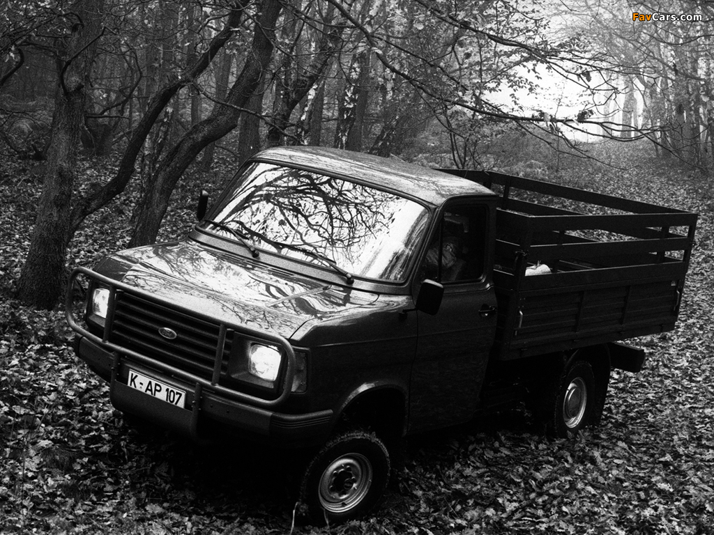 Pictures of Ford Transit Forstmobil 4x4 1984 (1024 x 768)