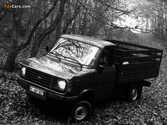 Pictures of Ford Transit Forstmobil 4x4 1984 (640 x 480)