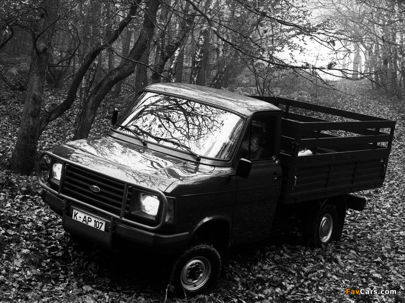 Pictures of Ford Transit Forstmobil 4x4 1984 (800 x 600)