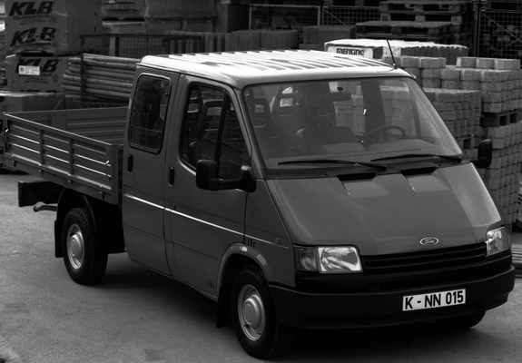 Pictures of Ford Transit Pickup 1986–94