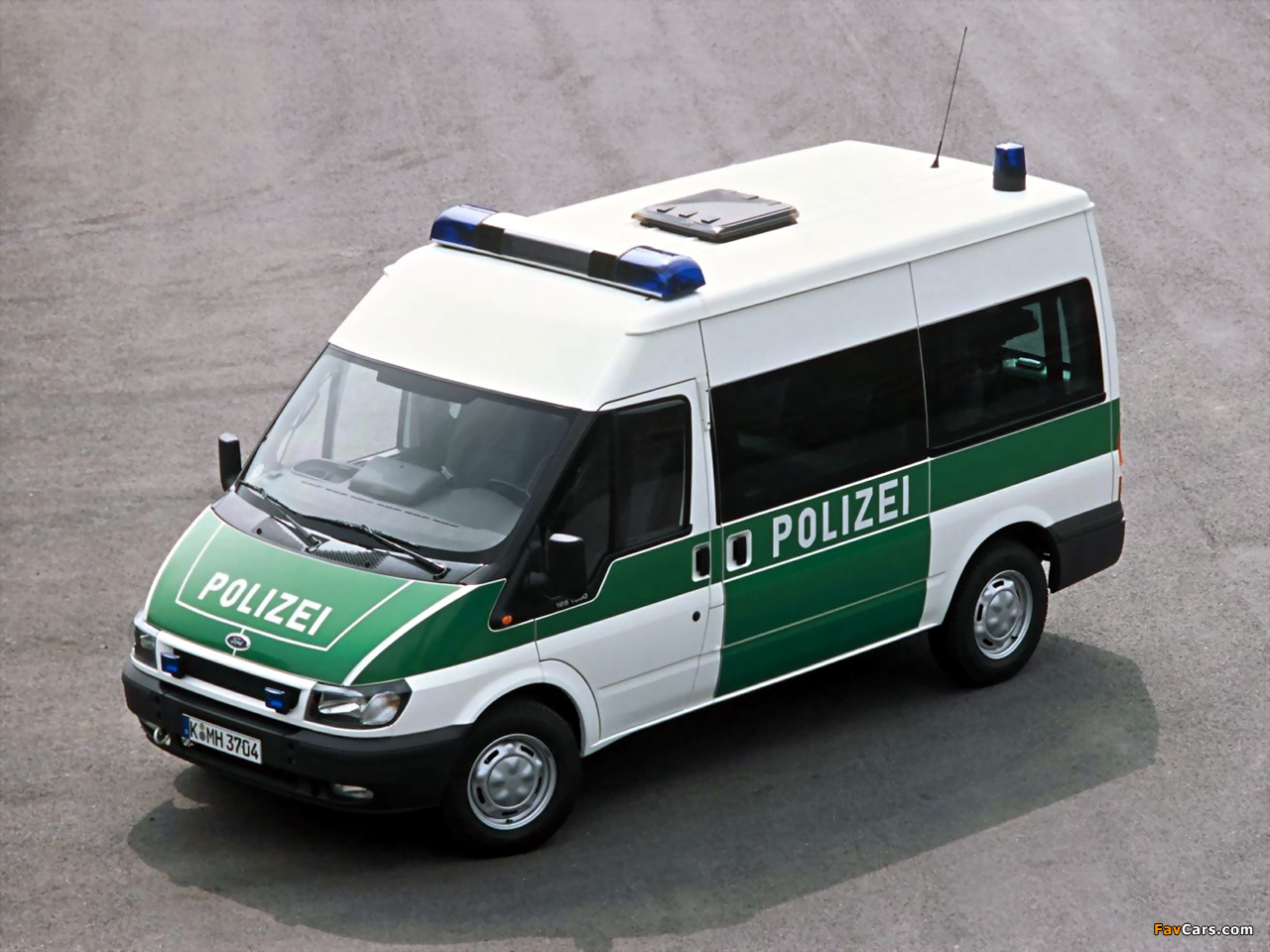Ford Transit Polizei 2000–06 wallpapers (1280 x 960)