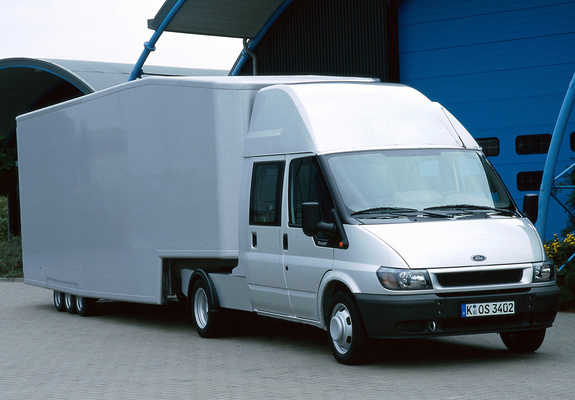 Ford Transit Double Cab Pickup 2000–06 wallpapers