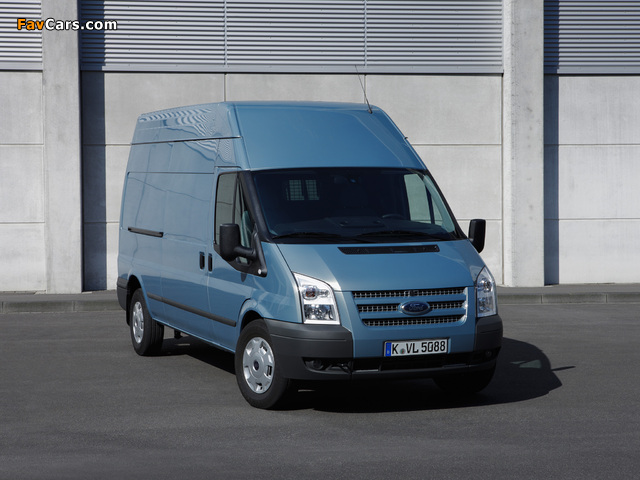 Ford Transit LWB Van 2011 wallpapers (640 x 480)