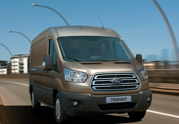 Ford Transit LWB Van 2013 wallpapers