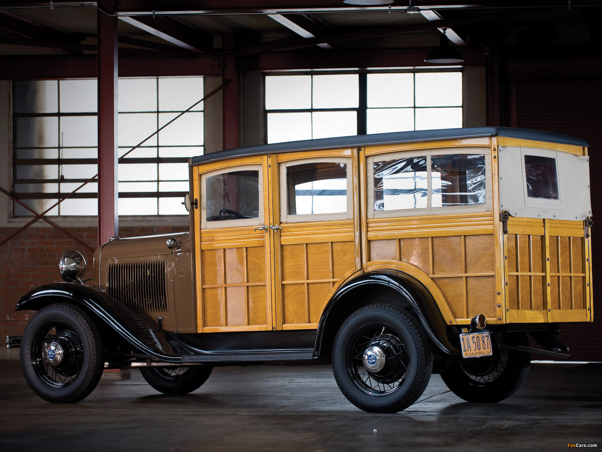 Ford V8 Station Wagon (18-150) 1932 images (2048 x 1536)