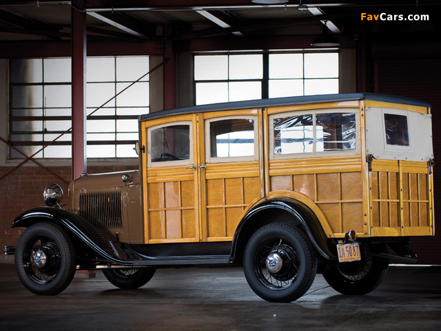 Ford V8 Station Wagon (18-150) 1932 images (640 x 480)