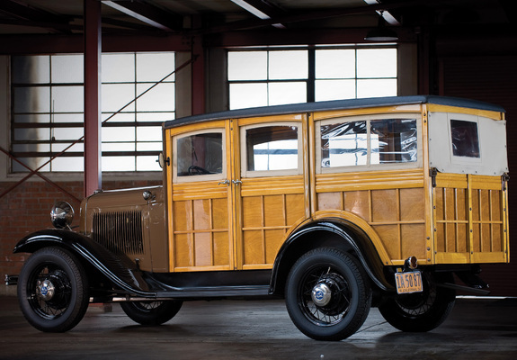 Ford V8 Station Wagon (18-150) 1932 images