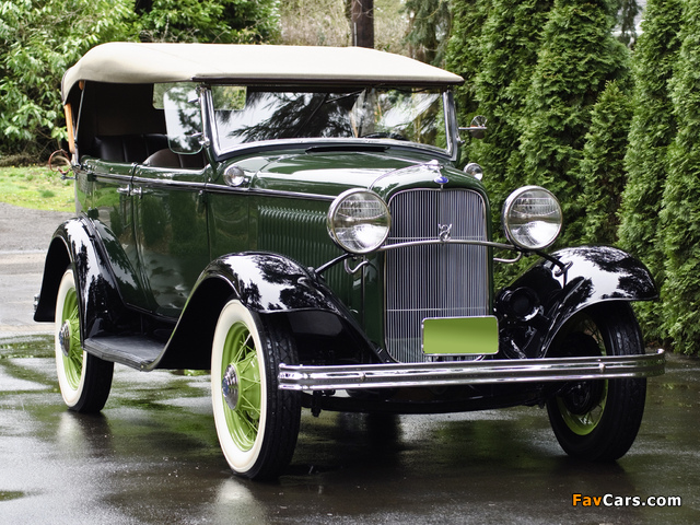 Ford V8 Phaeton (18-35) 1932 wallpapers (640 x 480)