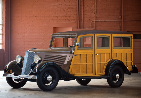 Ford V8 Station Wagon (40-860) 1933 pictures