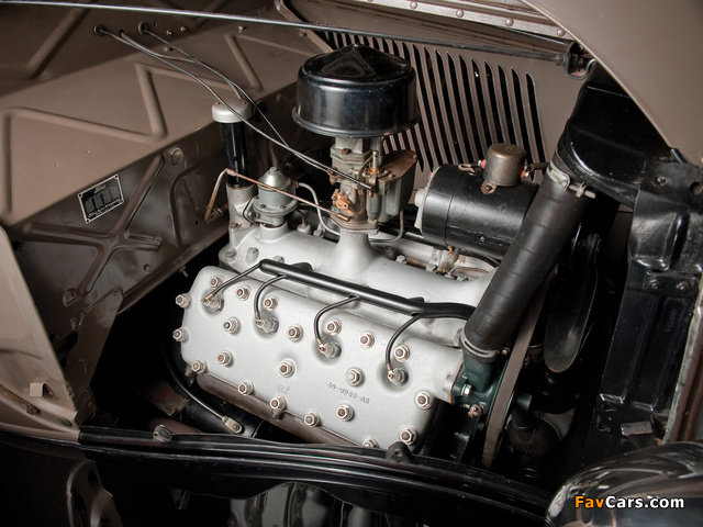 Ford V8 Cabriolet (40-760) 1933 wallpapers (640 x 480)