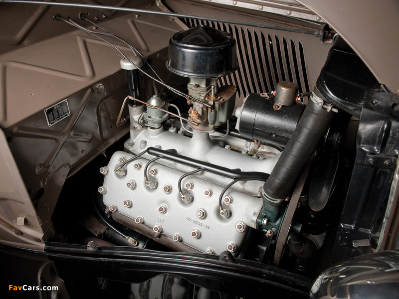 Ford V8 Cabriolet (40-760) 1933 wallpapers (800 x 600)